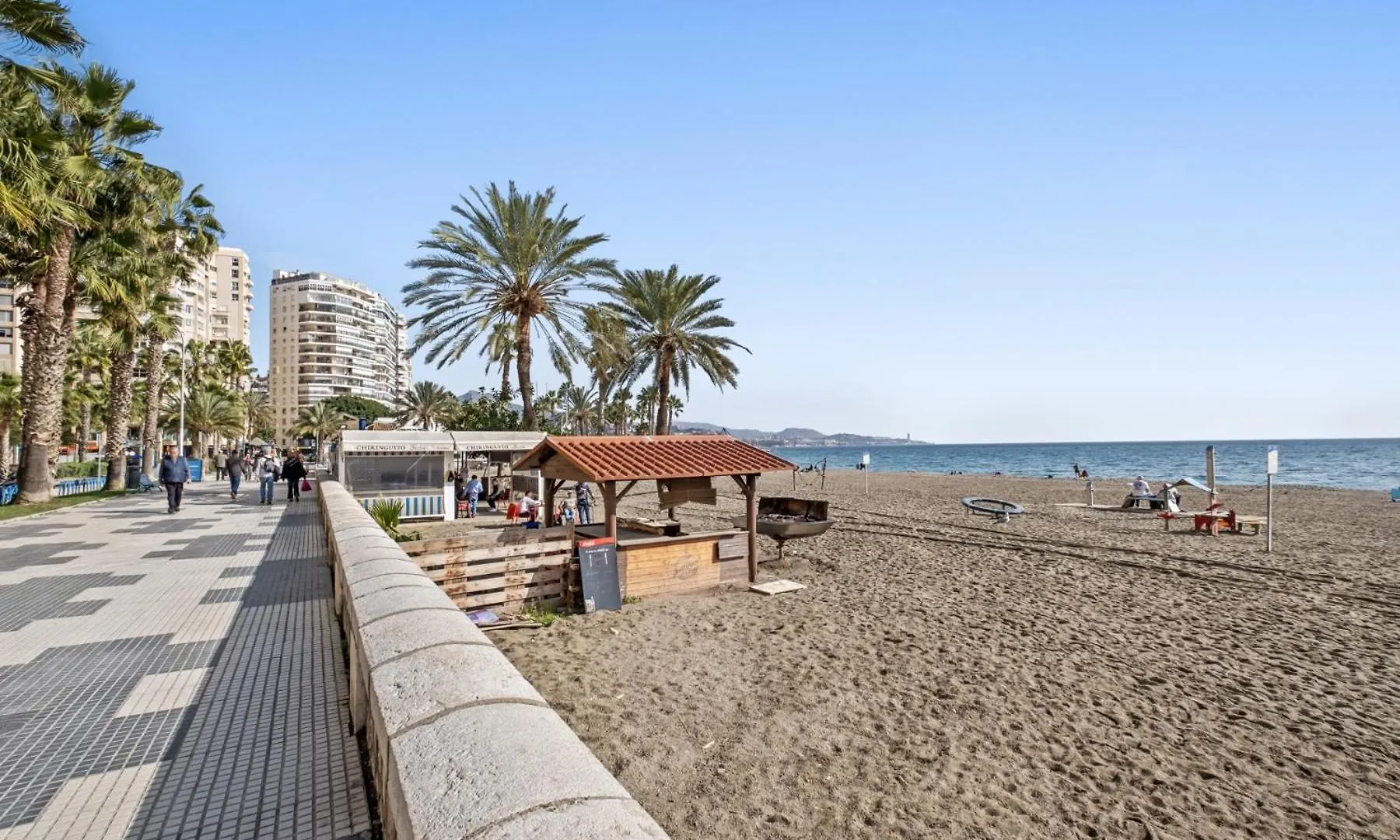 Modern Apartment Next To La Malagueta Beach Malaga